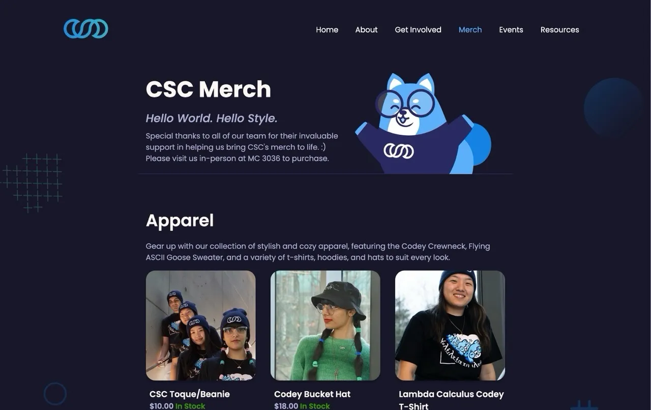 UWaterloo CS Club Website